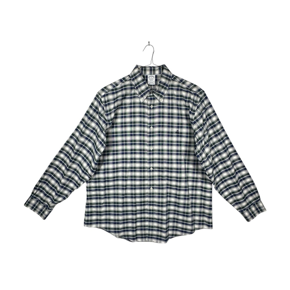 Brooks Brothers Regent Dress Shirt XL Excellent Condition Button Down Check